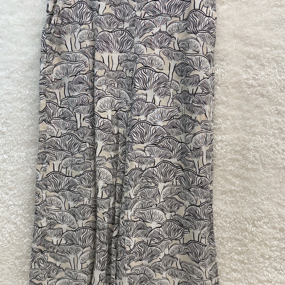 Rachel Zoe Black and White Wide Leg Pants